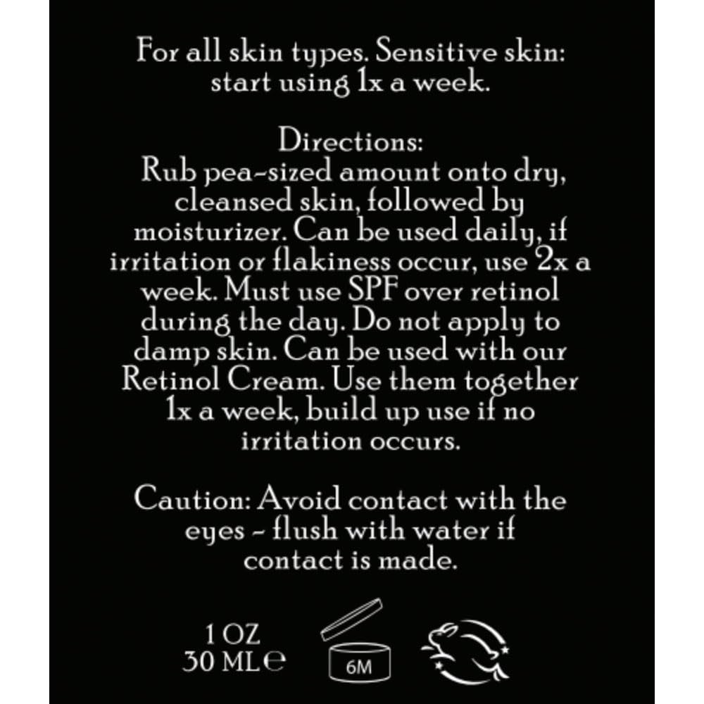 Fragrance-free label on Brickell Men's Retinol Serum for sensitive skin.