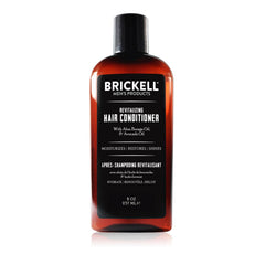 Brickell Men's Revitalizing Hair Conditioner bottle offering nourishment for fuller, healthier-looking hair.