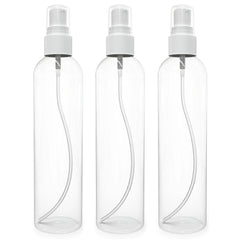 BRIGHTFROM 8oz fine-mist bottle clear for even mist and hydration