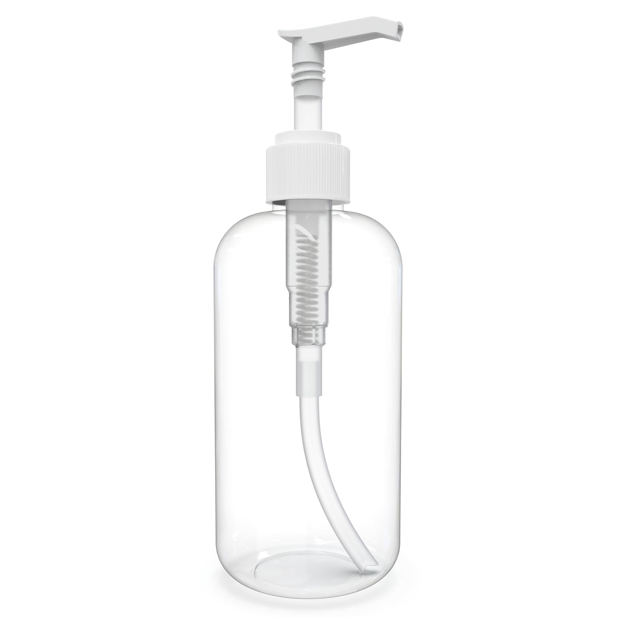 BRIGHTFROM 8 oz bottles ideal for body wash, shampoo, or lotion.