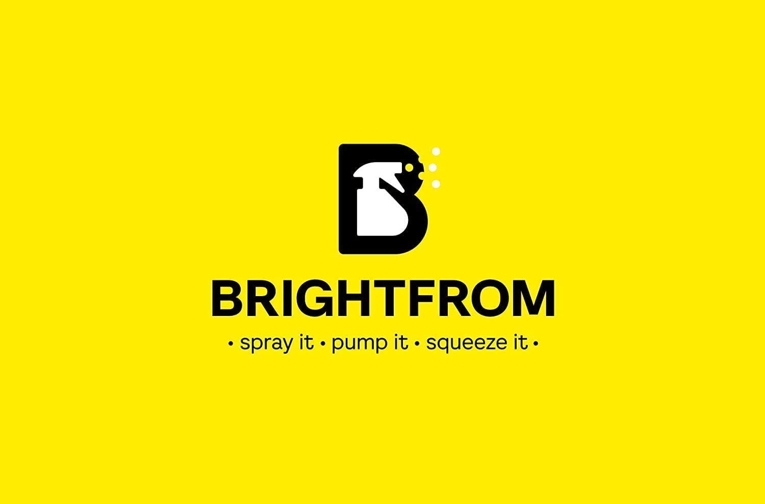 BrightFrom easy-refill bottles simplify cleaning and repeated use.