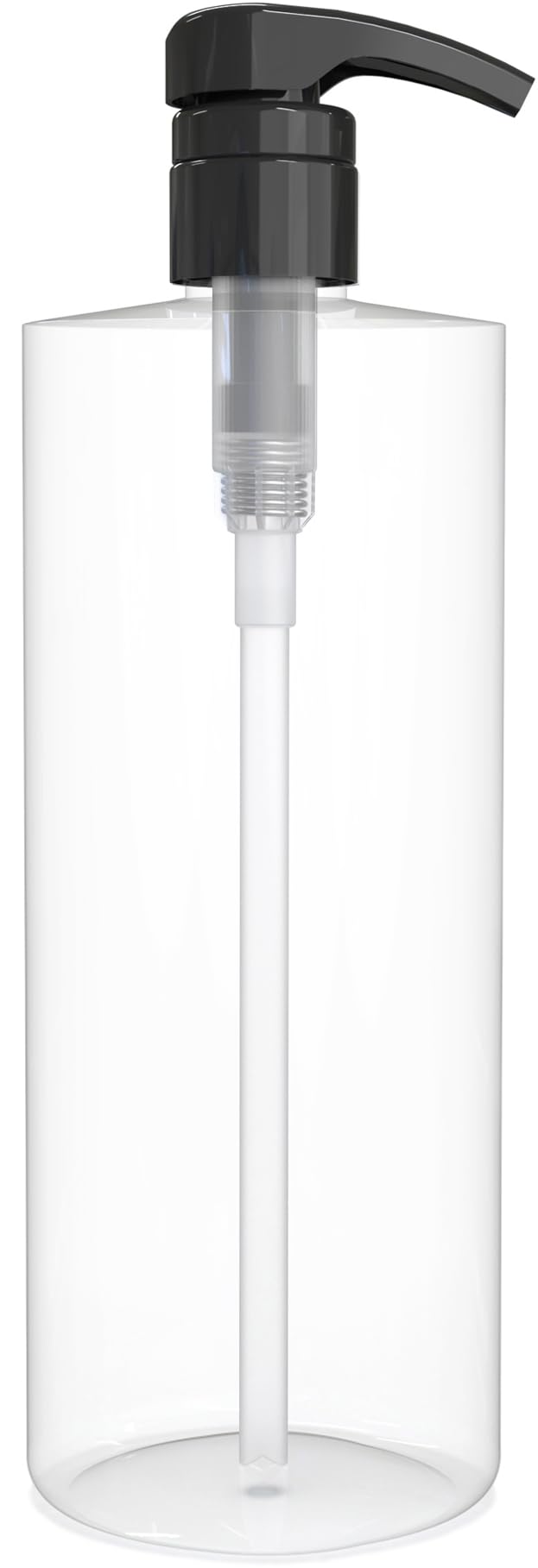 BRIGHTFROM empty shampoo pump bottle, 32oz, showing large capacity for home use