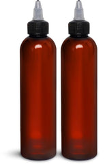 BRIGHTFROM Twist Top Bottle amber 8oz for precise lotion dispensing and travel storage.