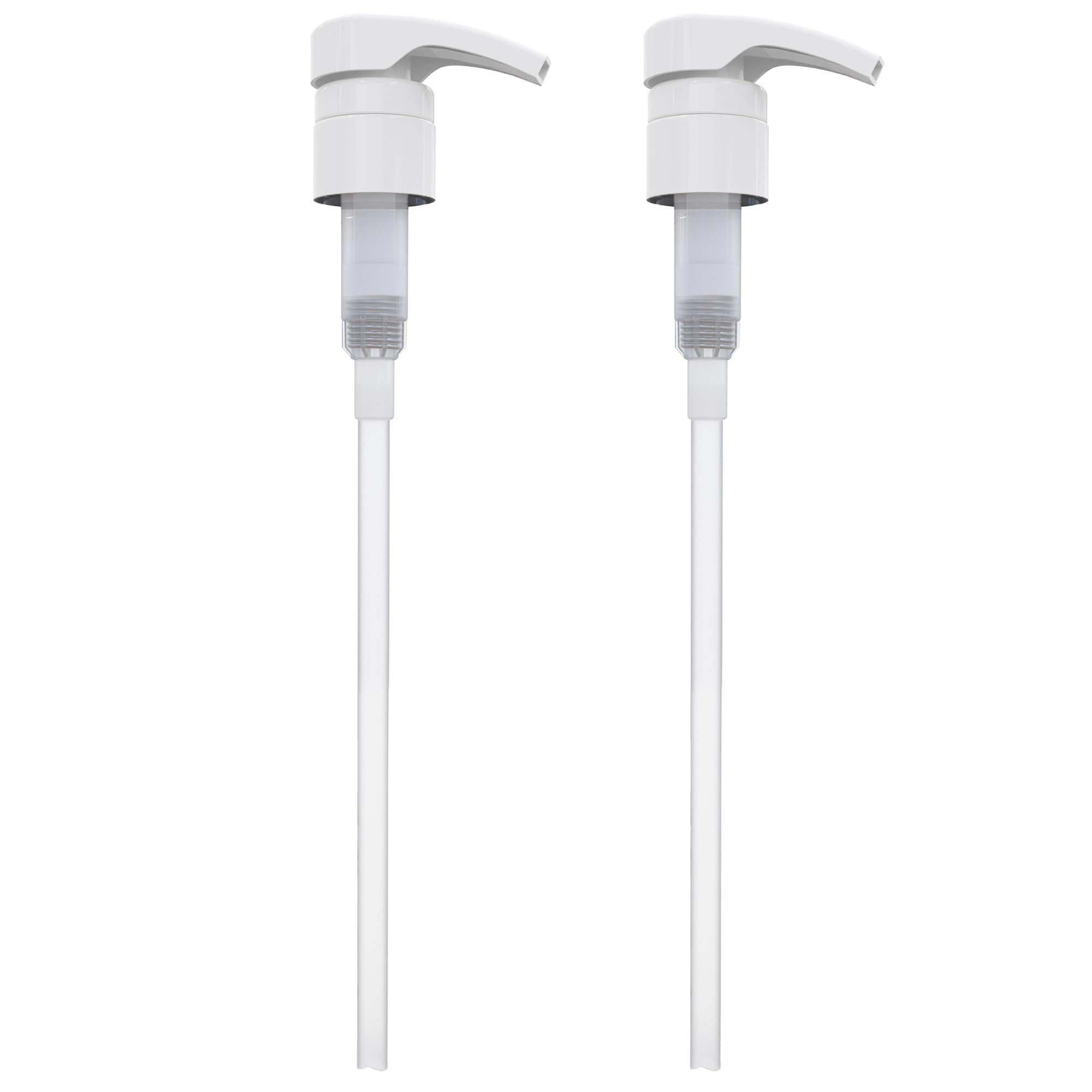 BRIGHTFROM universal dispensing pump packaging demonstrates easy, leak-free replacement for shower bottles.