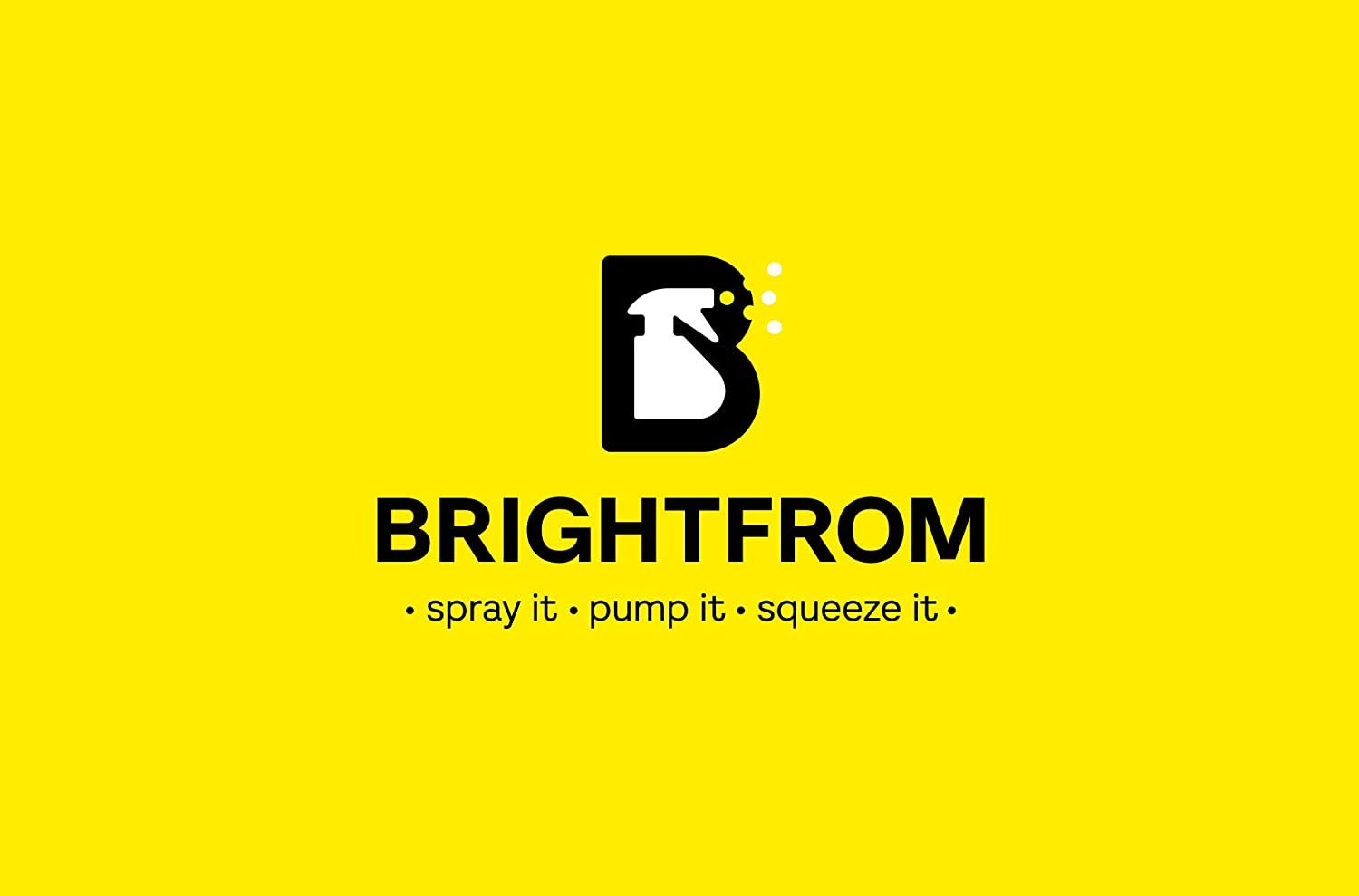 BRIGHTFROM universal pump cut for shorter bottles demonstrates flexible dip-tube length fit.