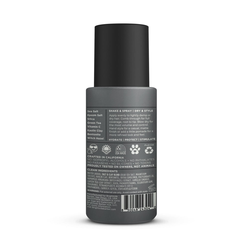 BRIGHTSIDE Scent profile features bergamot and mint notes.