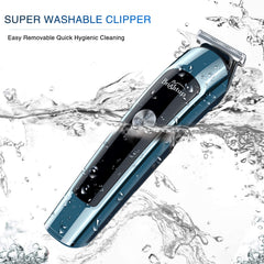 Brightup ergonomic curved-handle trimmer provides comfortable grip during long sessions