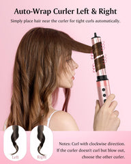 Brightup Air Wrap right barrel shaping curls with precision