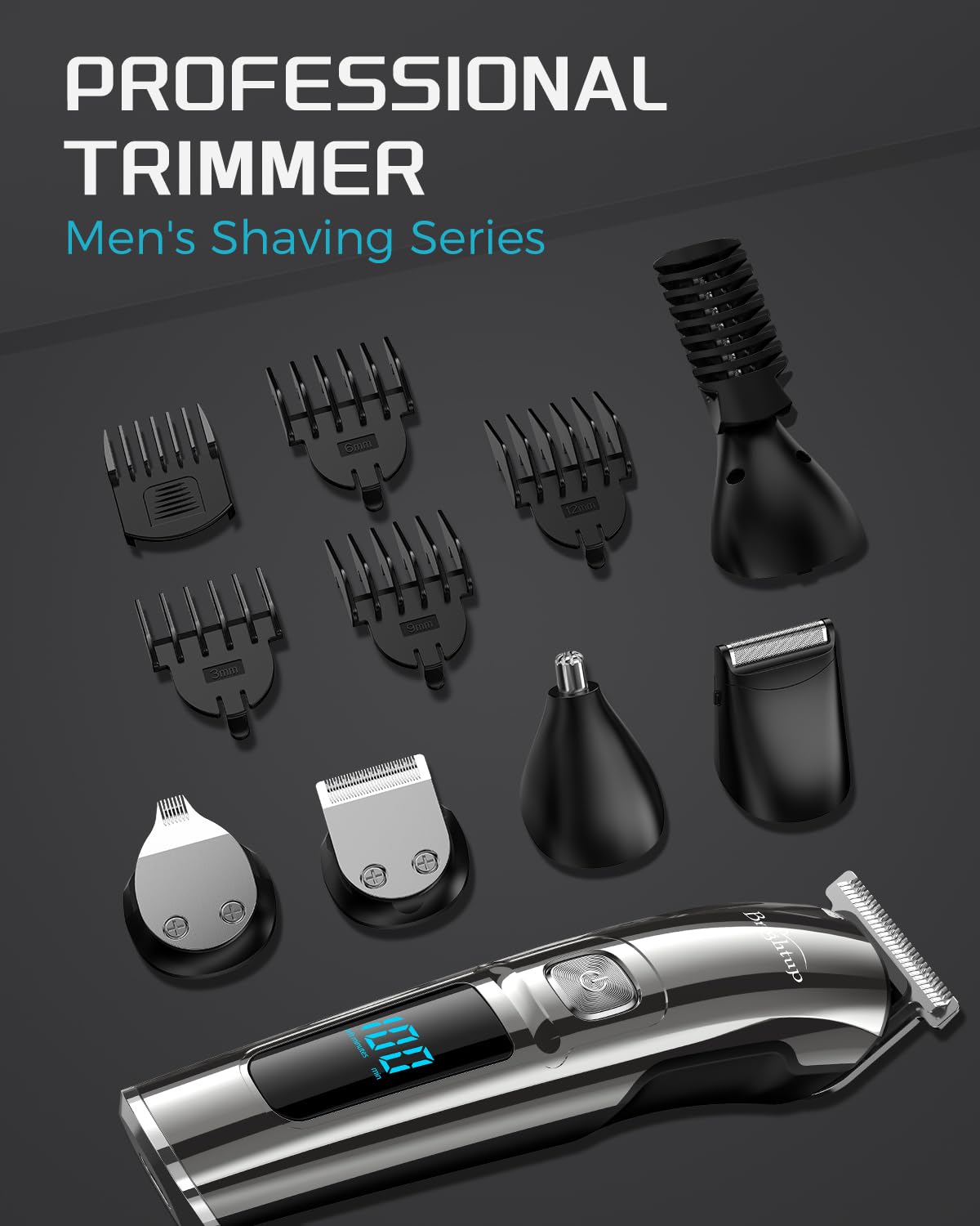 Brightup ergonomic design with travel lock fits comfortable grip.