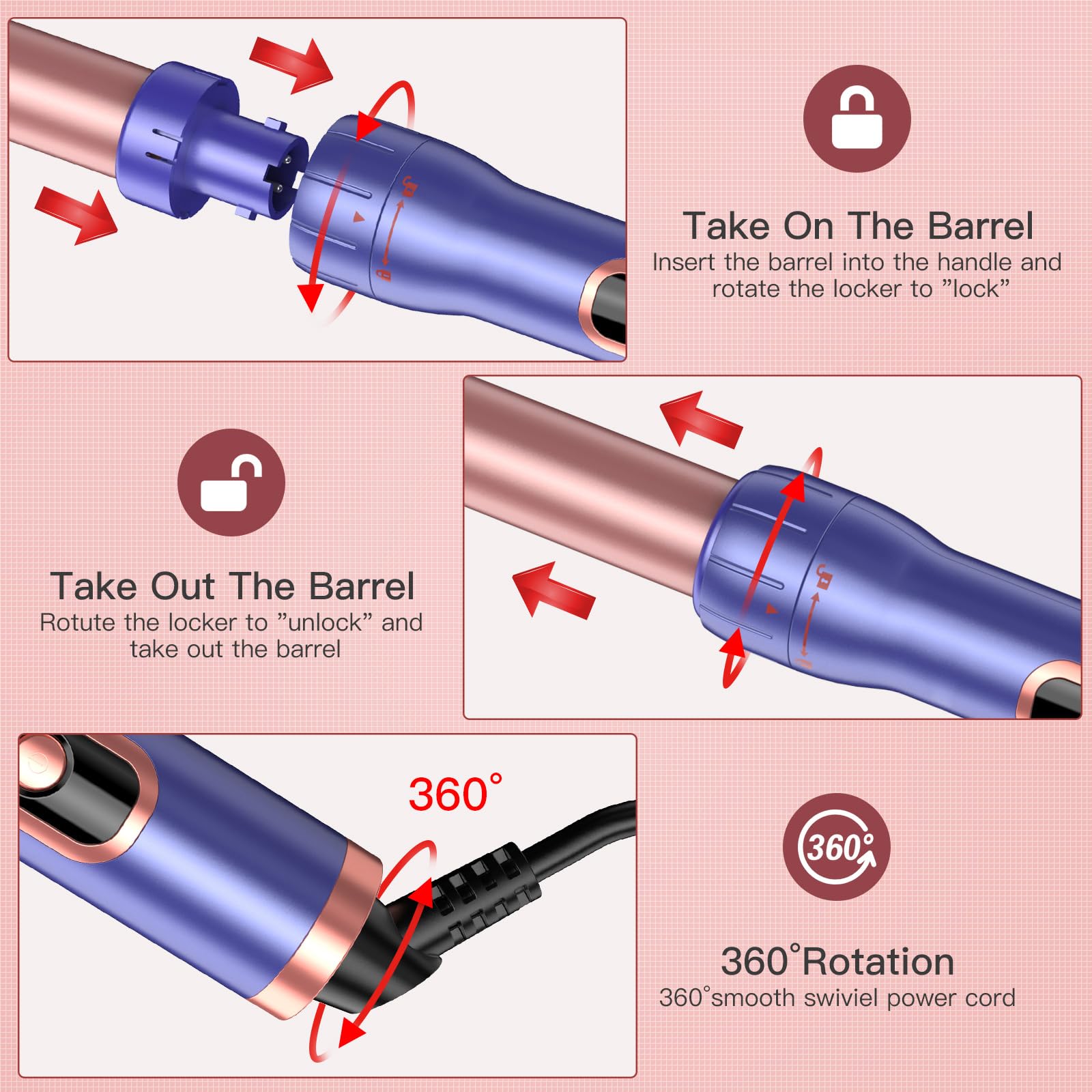 Brightup Pro negative ion tech seals cuticles for smoother, vibrant hair.