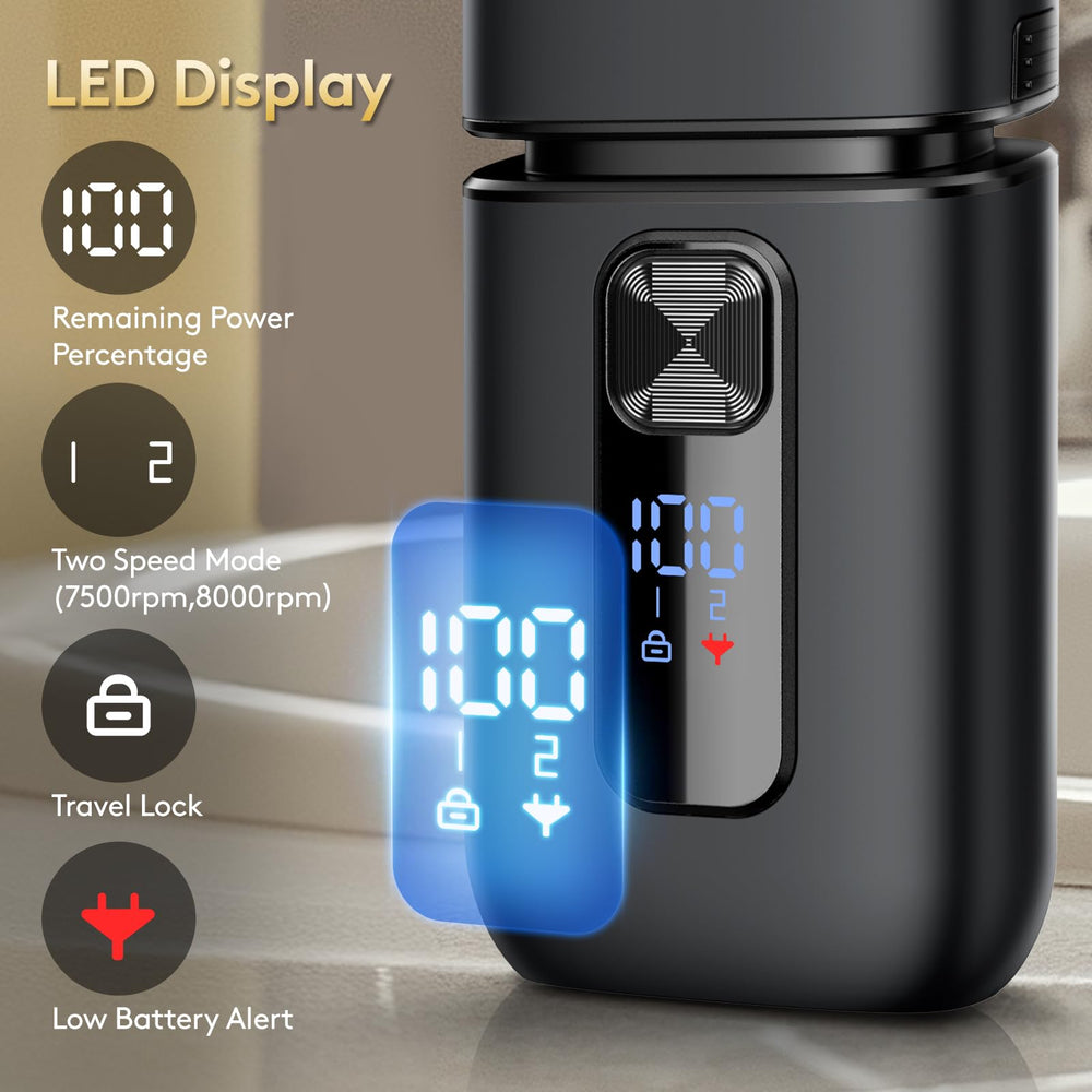 Brightup travel lock keeps the device secure during trips.