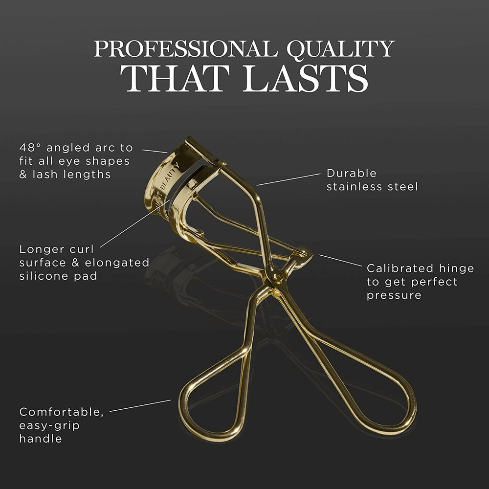 Brilliant Beauty eyelash curler ergonomic handle for precise curling