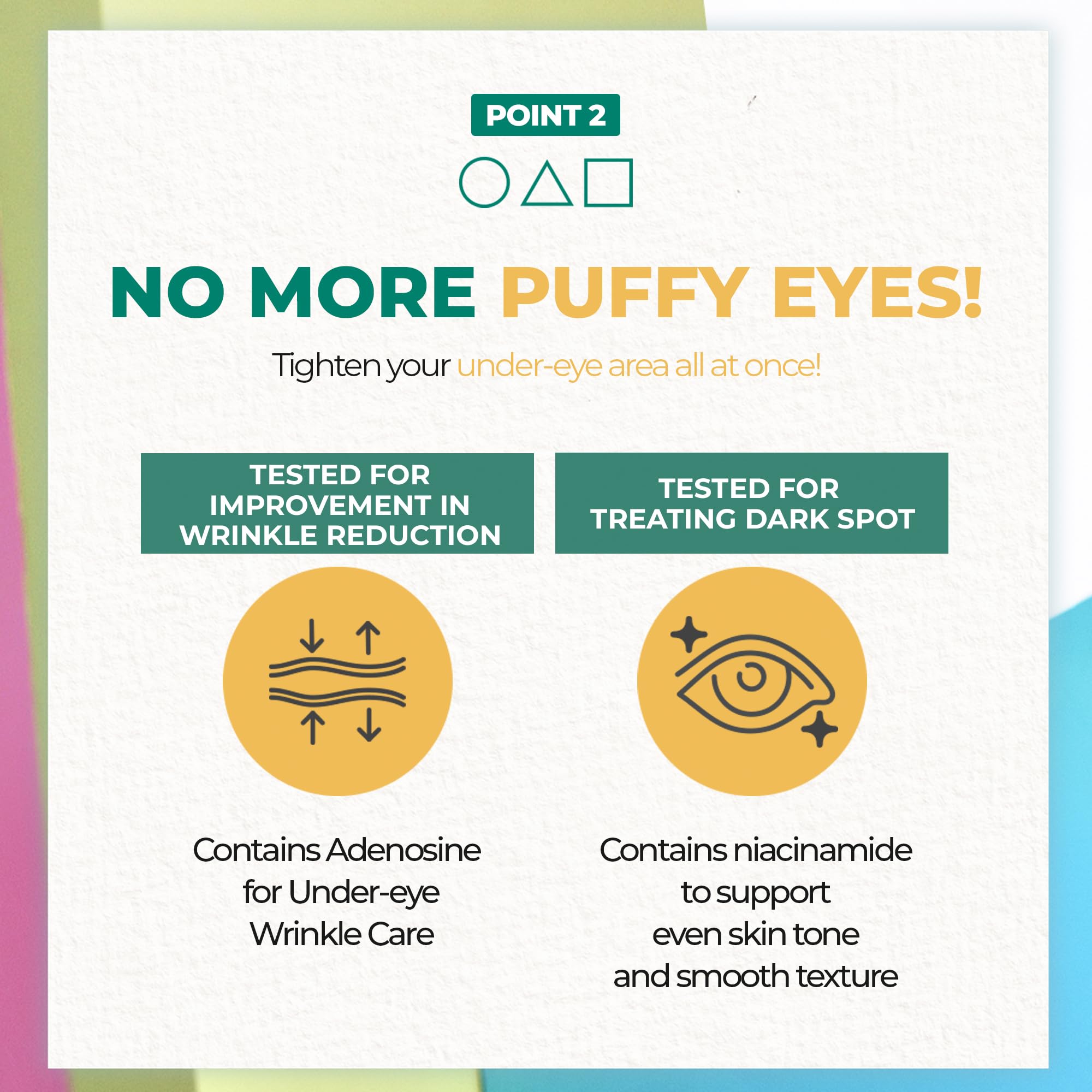 BRING GREEN Squid Game Edition patches provide targeted under-eye care for dullness concerns.