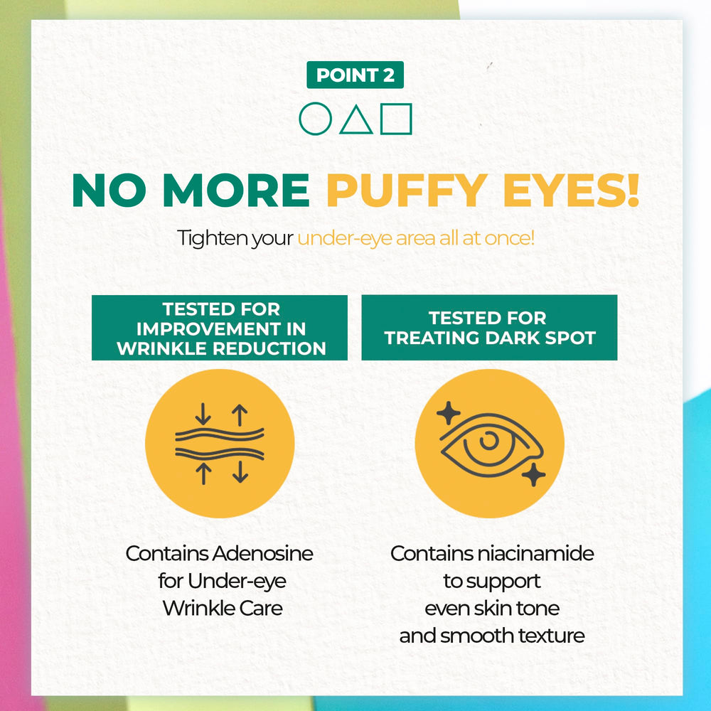 BRING GREEN Squid Game Edition patches provide targeted under-eye care for dullness concerns.