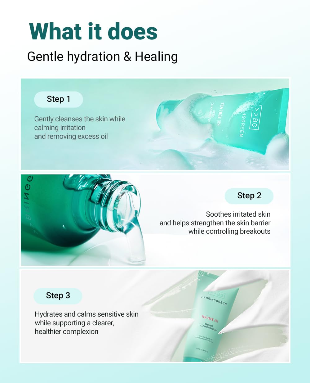 BRING GREEN Packaging box image emphasizes gift ready presentation