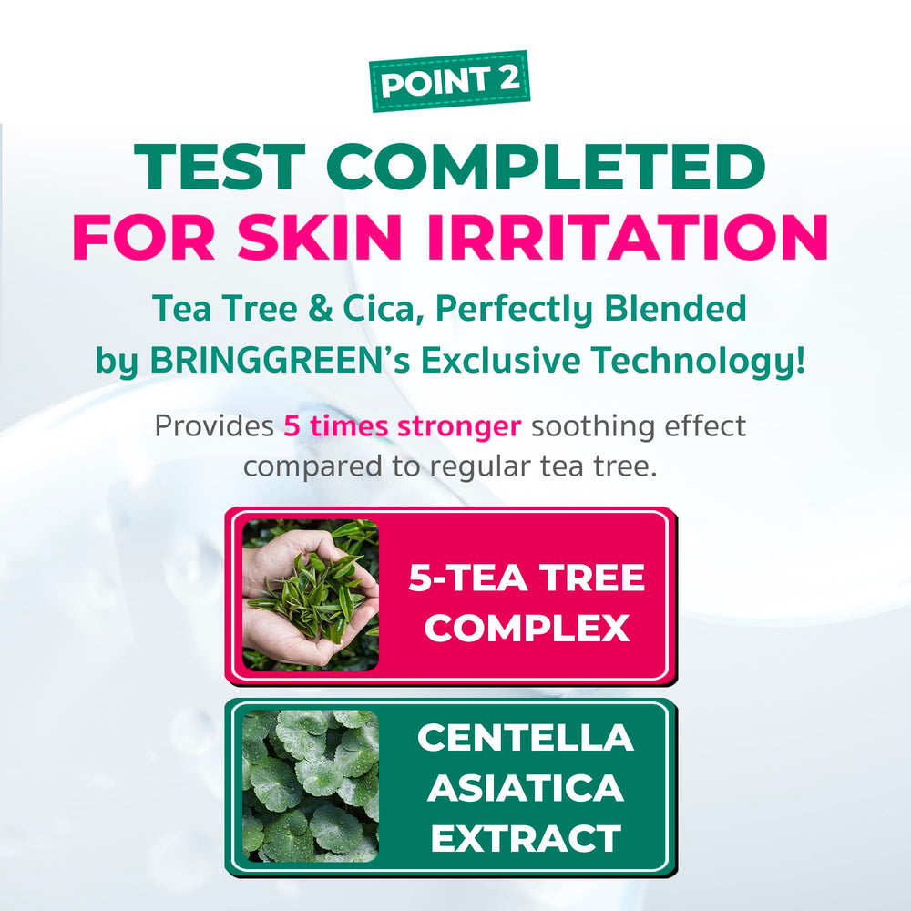 BRINGGREEN easy-application pink-edition pad targets specific areas for 3-5 minute relief