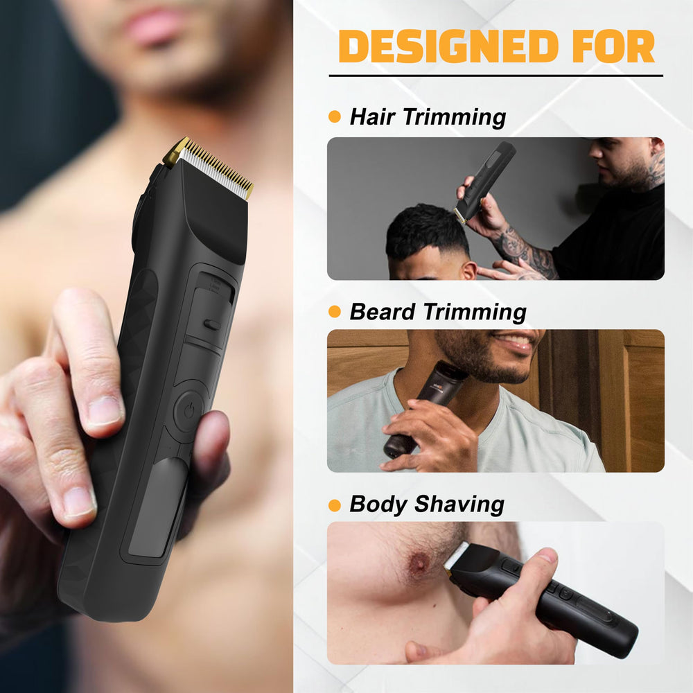Brio Beardscape V2 close-up shows ceramic blade staying cool.