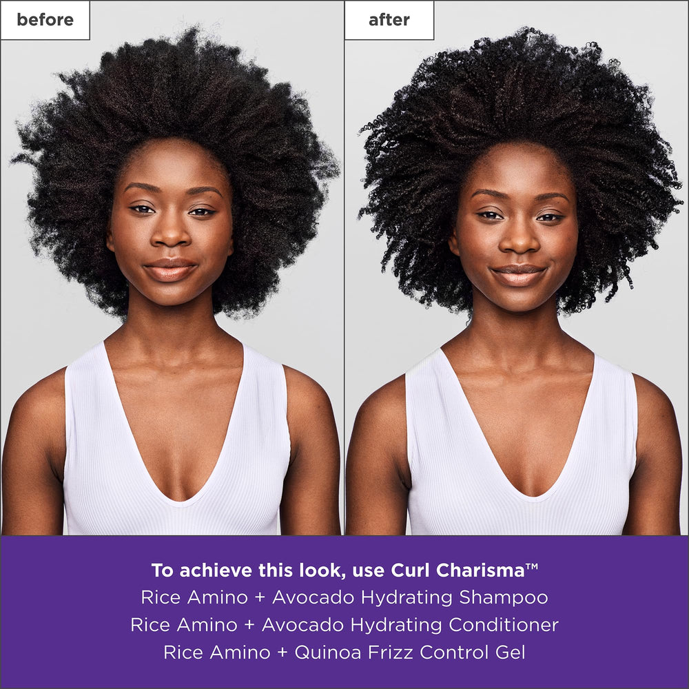 Briogeo Curl Charisma shea butter image underscores nourishing softness without stripping oils
