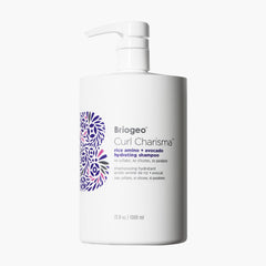 Briogeo Curl Charisma shampoo bottle with creamy, hydrating formula for defined curls.