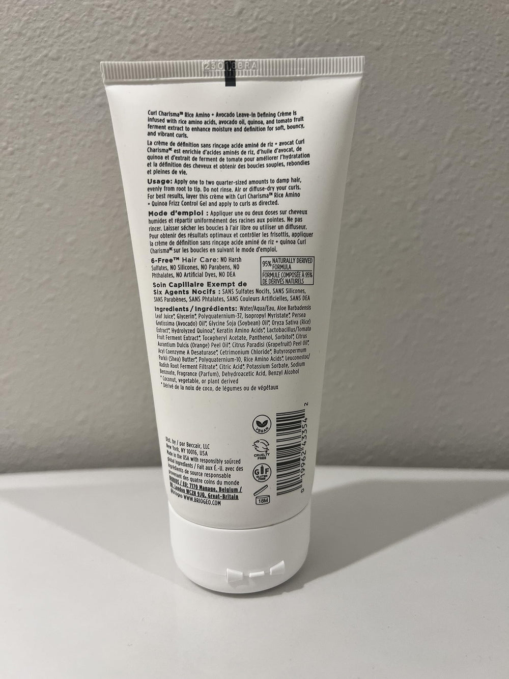 Briogeo Curl Charisma soft-shine curls finish on healthy-looking hair
