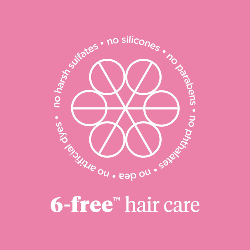 Curly hair results with Briogeo Rosarco Milk show smoother, more manageable strands.