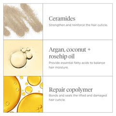 Briogeo Don't Despair, Repair leave-in demonstrating sealed split ends after two uses.