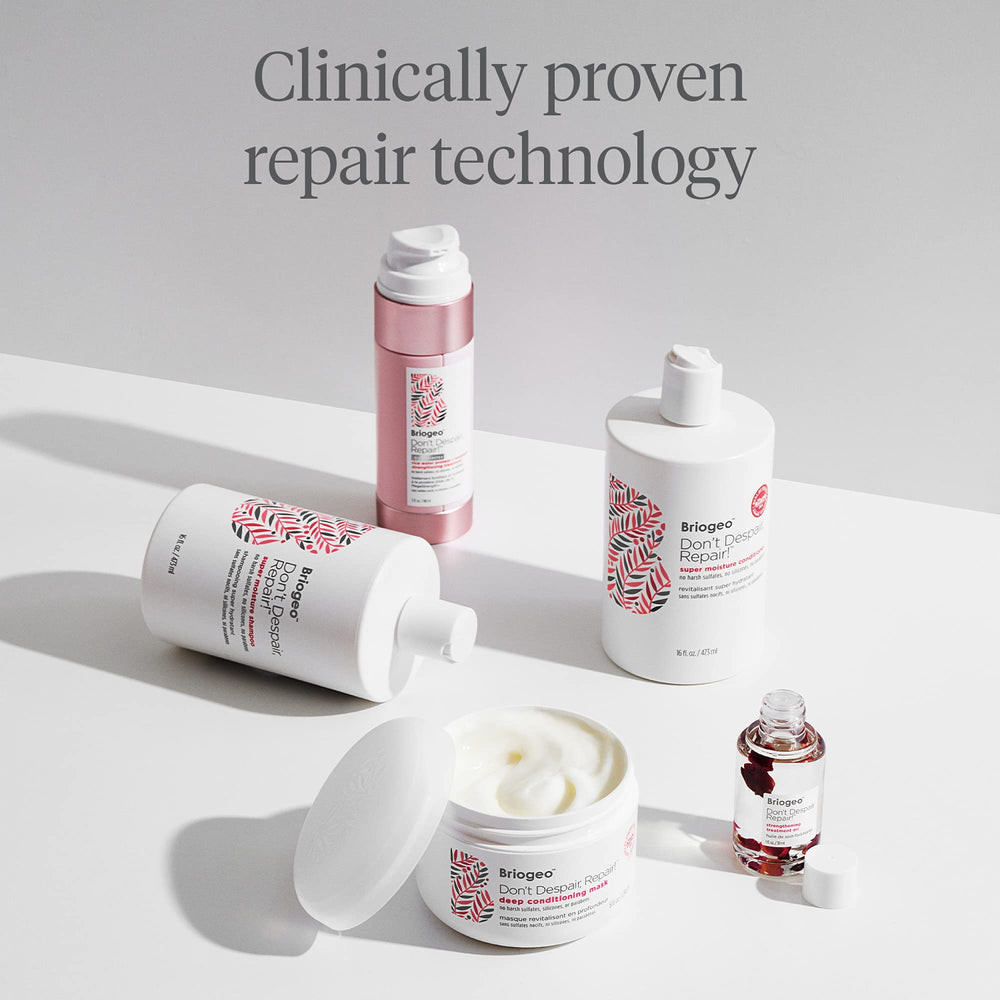 Briogeo Don't Despair, Repair Mask for dry hair during weekly routine.