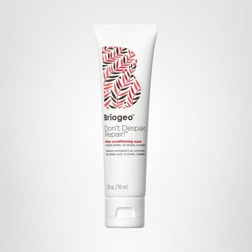 Briogeo Don't Despair, Repair! vegan and cruelty-free label signals ethical care.