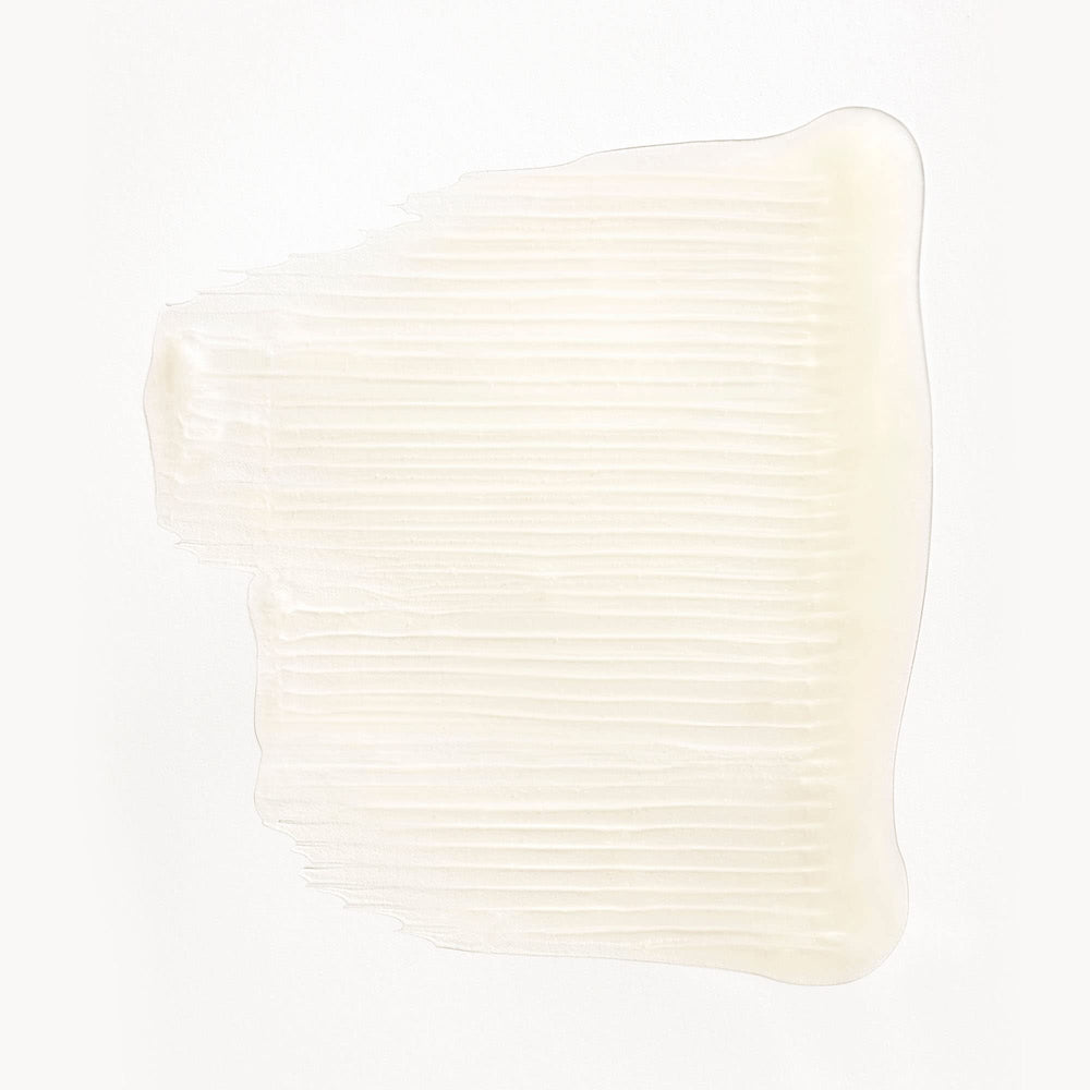 Creamy lather from Briogeo shampoo cleanses and nourishes brittle strands.