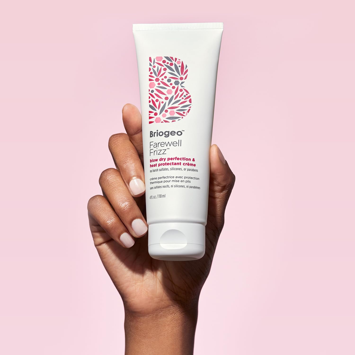 Briogeo Farewell Frizz argan oil close-up for shine and conditioning