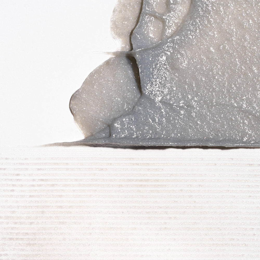 Briogeo Scalp Revival lather close-up demonstrates gentle cleansing