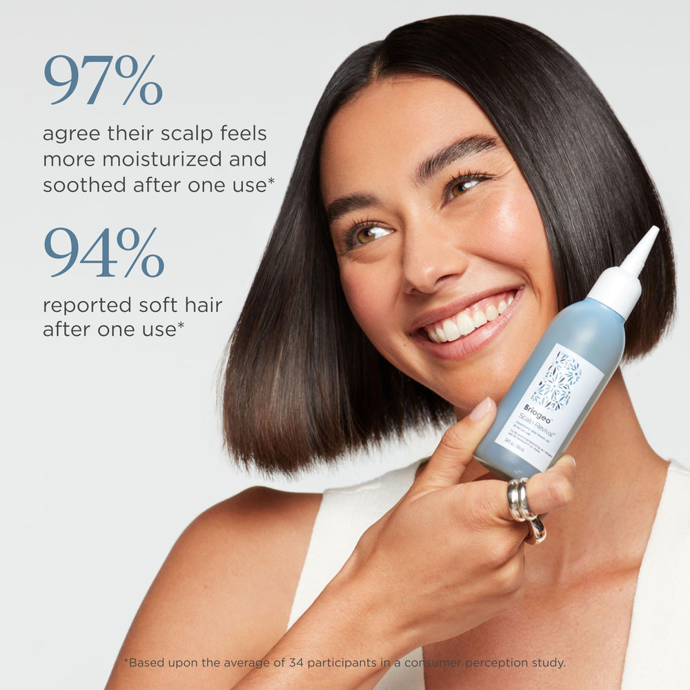 Briogeo Scalp Revival oil dispensing for easy use