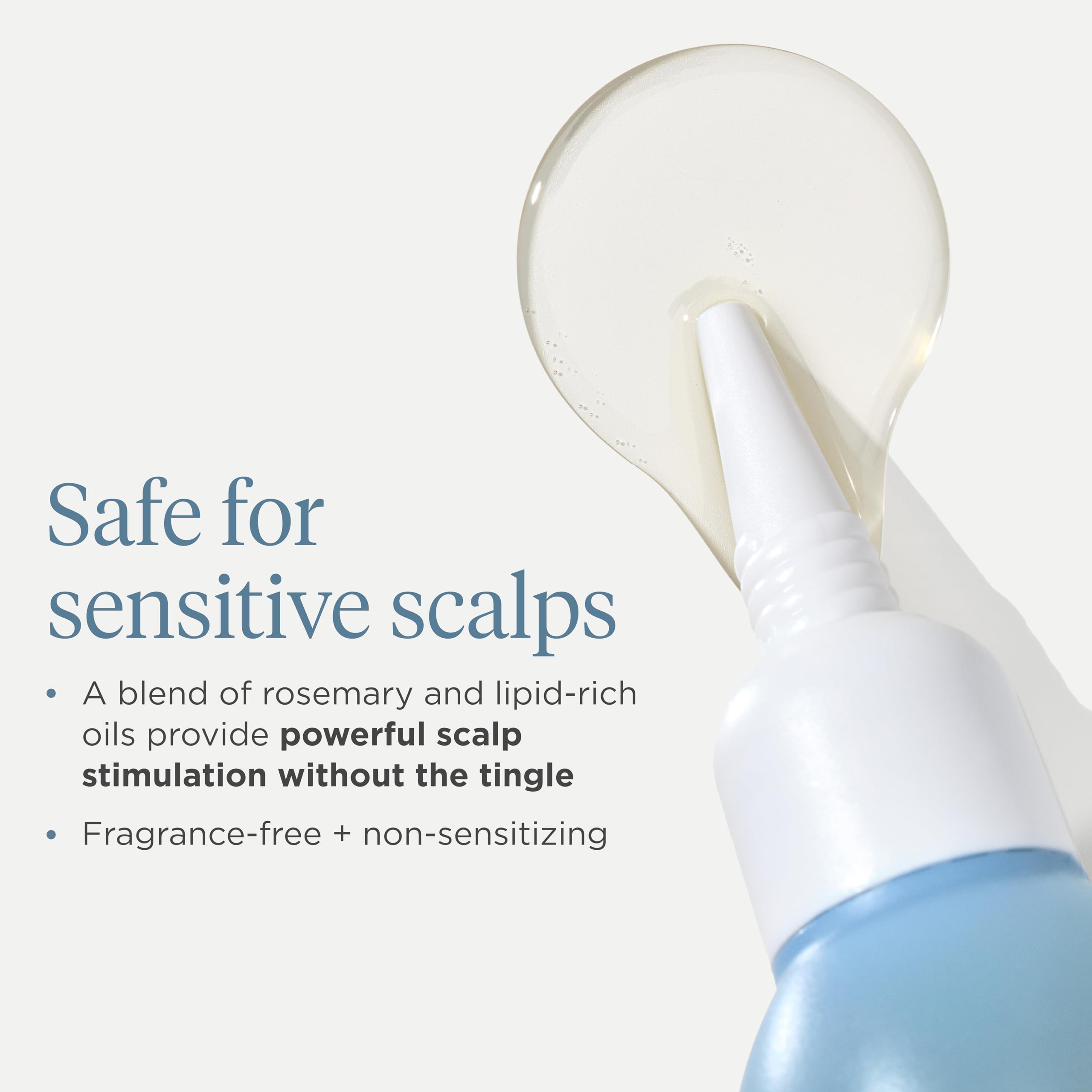 Briogeo Scalp Revival hair strands soft and shiny after treatment