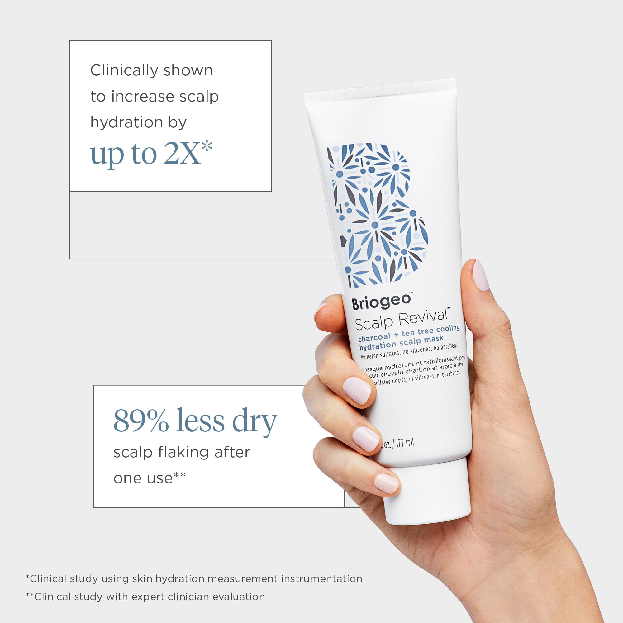 Briogeo weekly hydration mask showing repeated-use benefits.