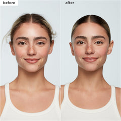 Briogeo Sleek Stick in hand ready for frizz control