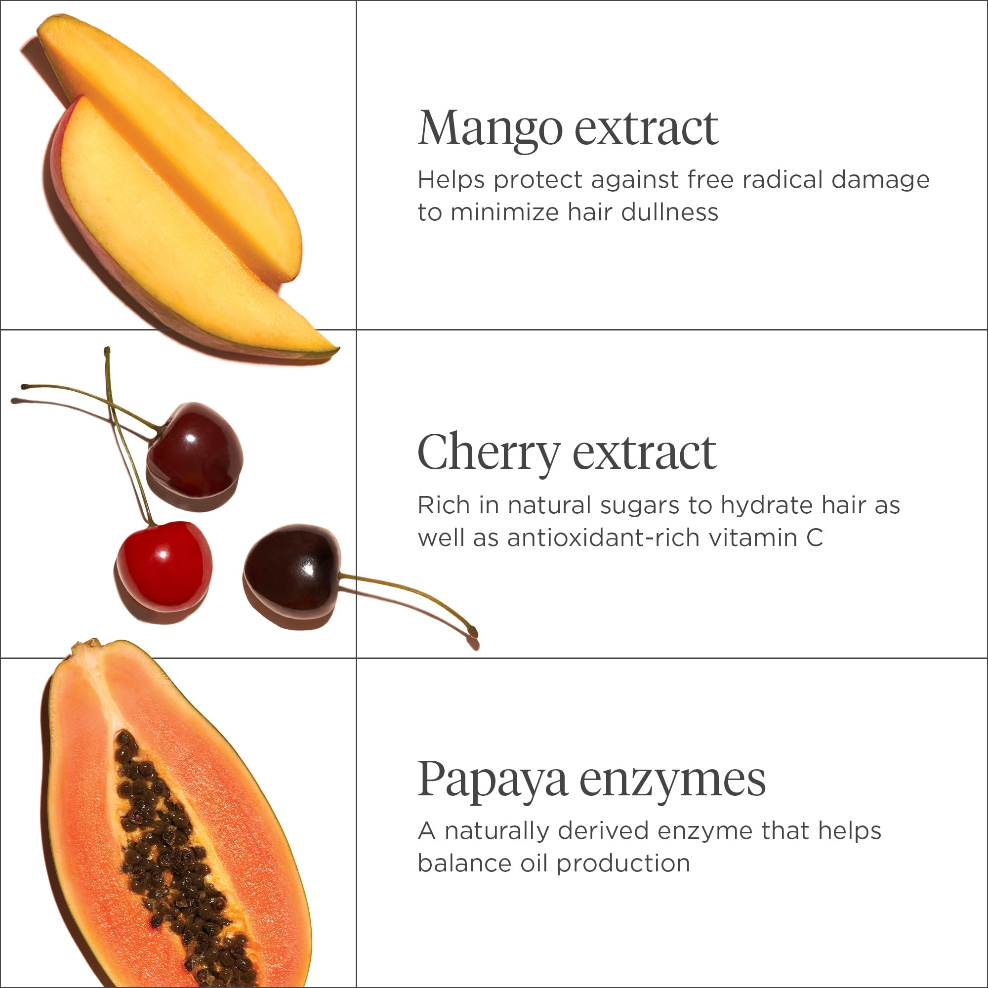 Briogeo Superfoods Mango Cherry duo-pack front view for easy routine.