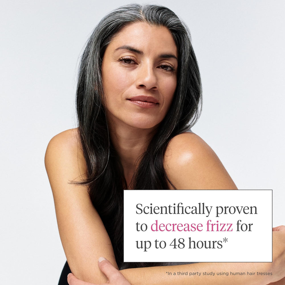 Vitamin E protects hair from environmental damage in Briogeo Rosarco Milk.