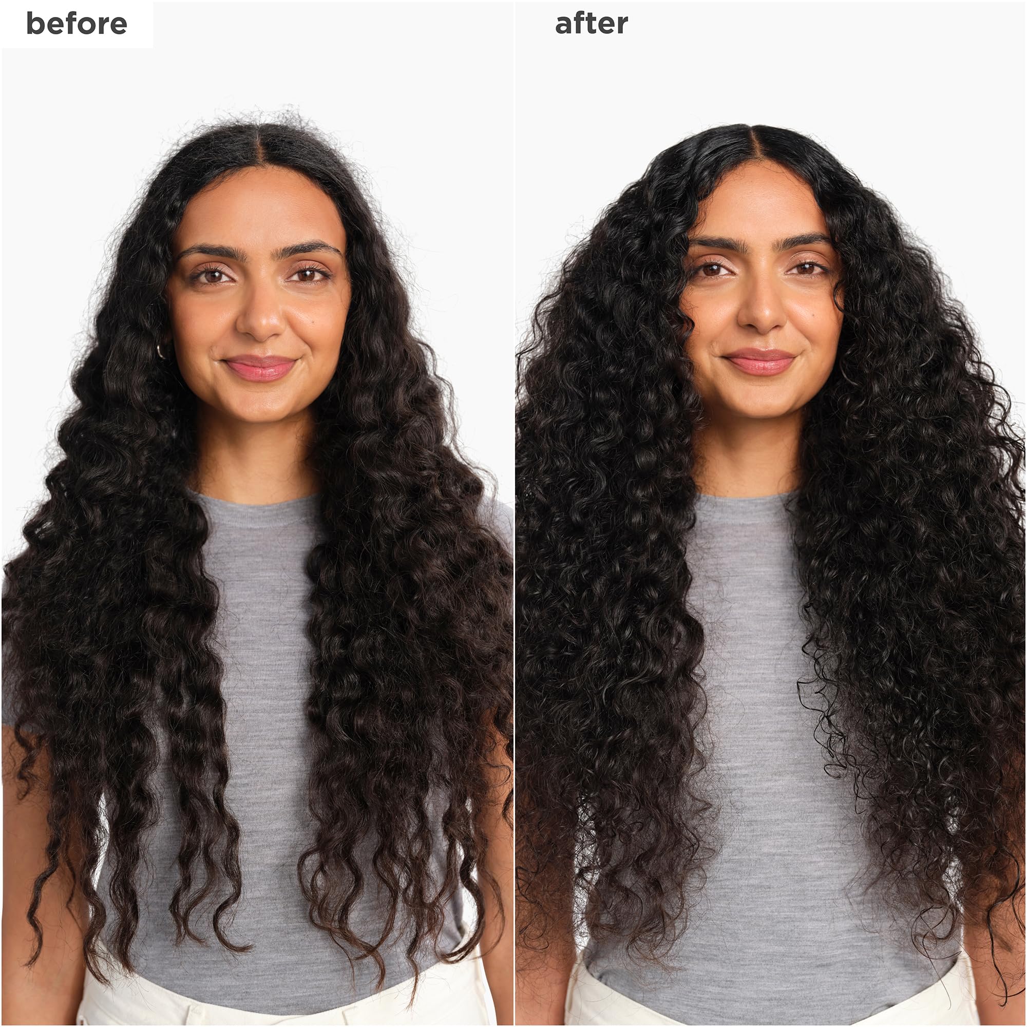 Briogeo Waves definition close-up; natural texture enhanced