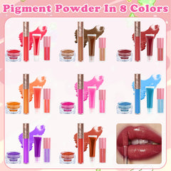 BRIPATI diy lip gloss base jar showcases a clear foundation ready for pigment blending.