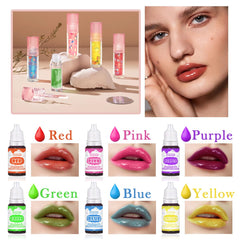 BRIPATI DIY lip gloss pigments provide rich color options for personalized shades.