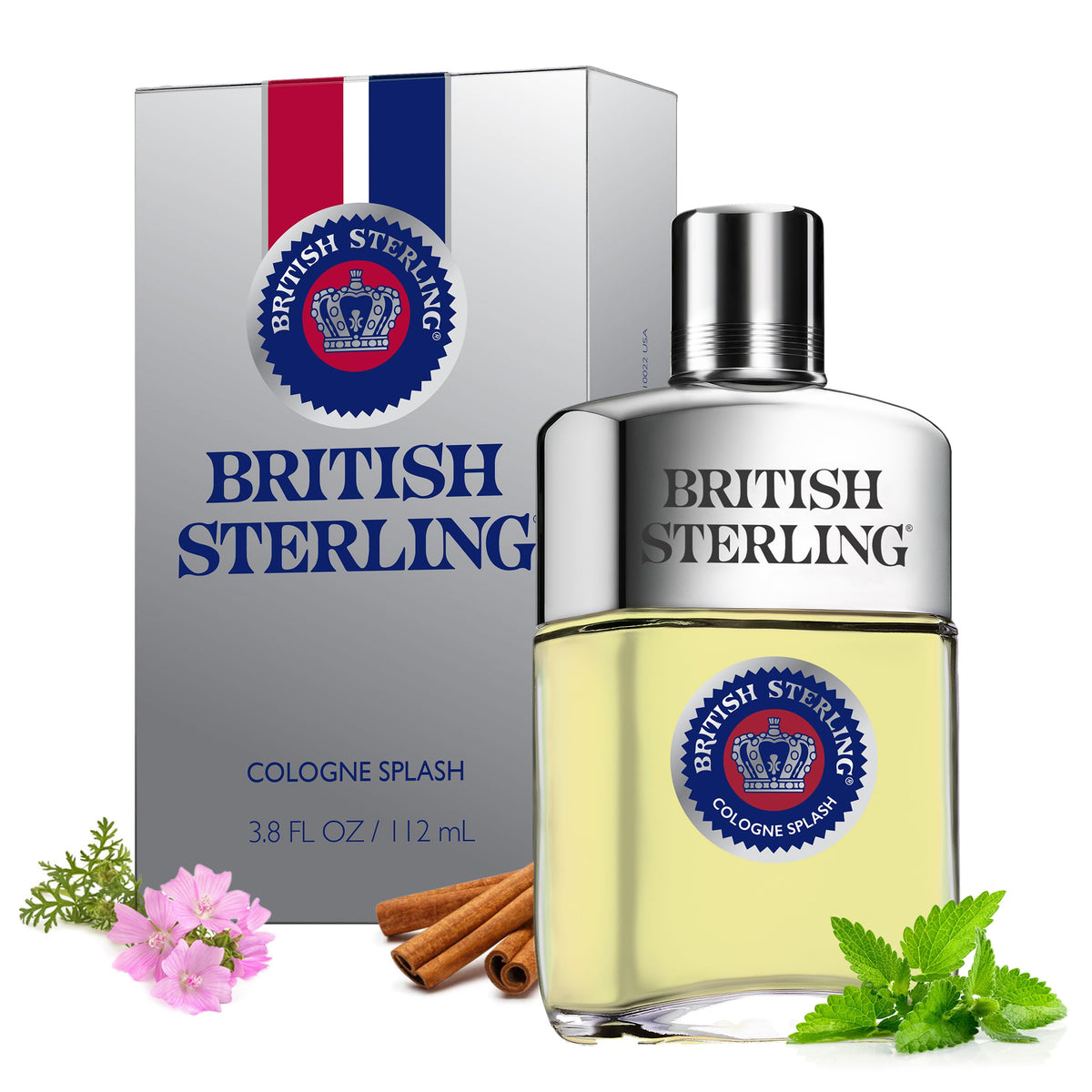 British Sterling by Dana bottle splash demonstrates masculine fragrance for confident daily wear.