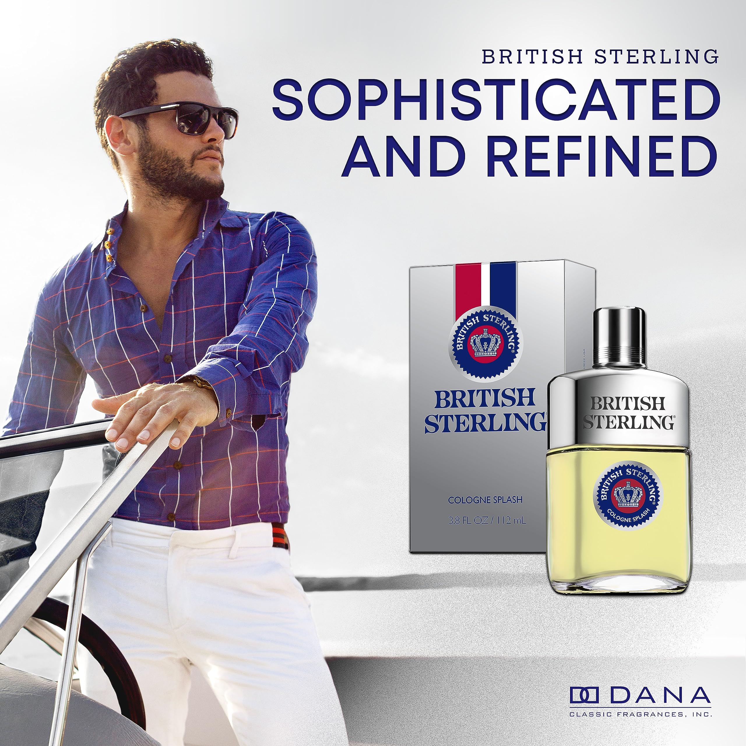 British Sterling by Dana mint-bergamot captures fresh, inviting notes for daytime refreshment.