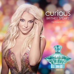 Britney Spears Curious application on pulse points, lasting scent