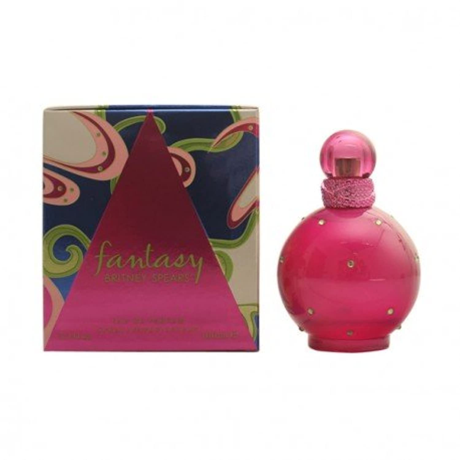 Britney Spears Fantasy packaging-front, gift-ready presentation hinting at a playful aroma.