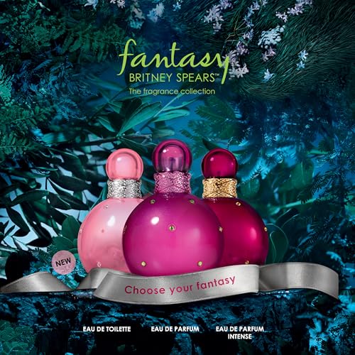 Packaging display of Britney Spears Fantasy Sheer emphasizes pastel radiance