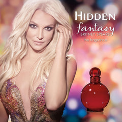 Britney Spears Hidden Fantasy EDP box indicates premium packaging for gifting.