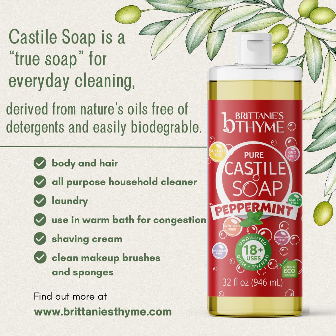 Brittanie's Thyme gentle formula suits sensitive skin and dry conditions