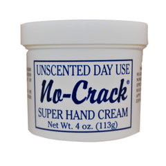 BRJR No-Crack unscented hand cream texture shows fragrance-free hydration for sensitive skin.