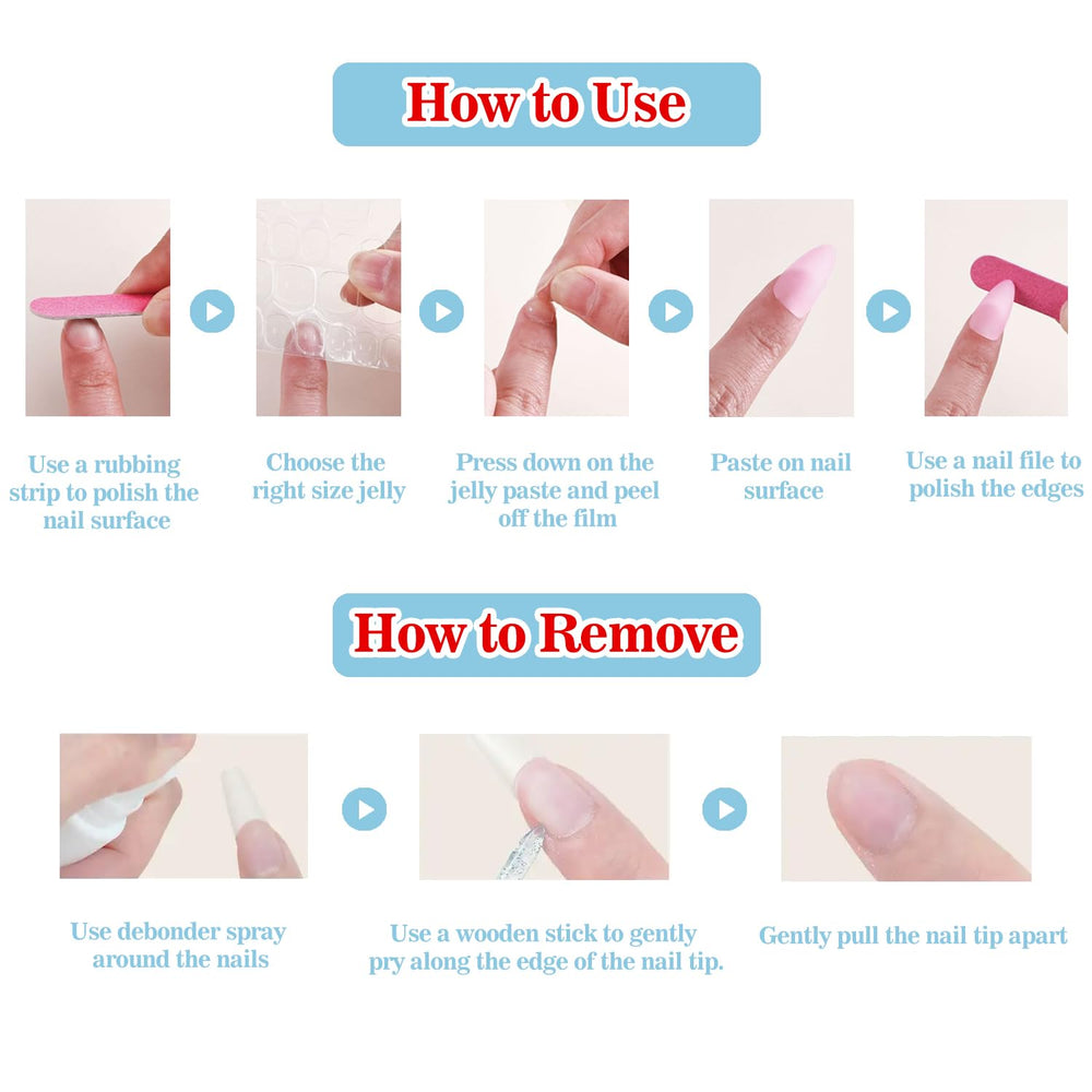 BRKYKGK alcohol pads ready for sanitizing nails before application