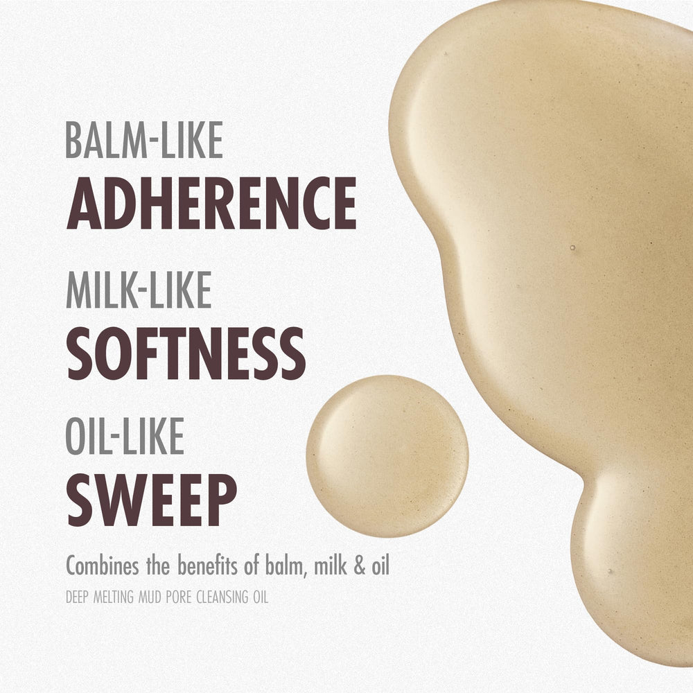 BRMUD Deep Melting Mud Pore Cleansing Oil 7 fermented oils lineup